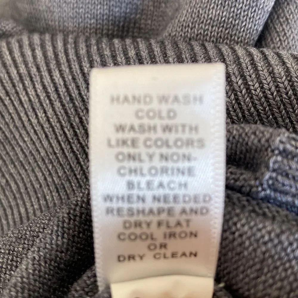 Banana Republic Luxury Silk Cashmere‎ V Neck Sweater in Blue Size XL